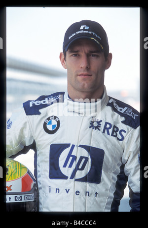 Lo sport del motore, Mark Webber, Williams BMW, Formel 1 2005, Race Driver, Ritratto, Bahrein, fotografo: Daniel Reinhard Foto Stock