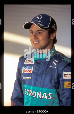 Lo sport del motore, Felipe Massa, Sauber Petronas, Formel 1 2005, Race Driver, Ritratto, Bahrein, fotografo: Daniel Reinhard Foto Stock