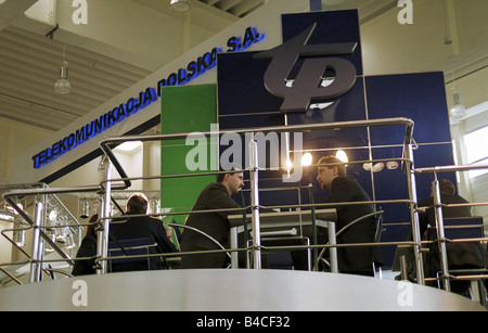 Il centro informazioni di TPSA, Poznan, Polonia Foto Stock