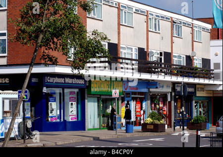 Negozi in Coventry Road, Sheldon, Birmingham, West Midlands, England, Regno Unito Foto Stock