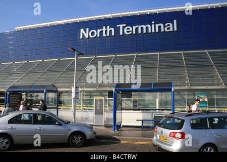 L' AEROPORTO DI GATWICK NORTH TERMINAL Foto Stock