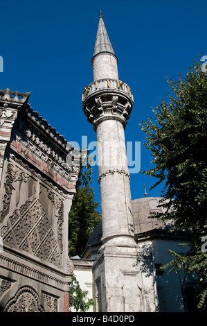 Istanbul Turchia la Moschea Blu Sultan Ahmet Camil Foto Stock