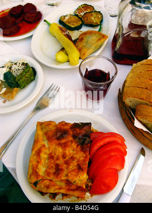 Cucina greca Foto Stock