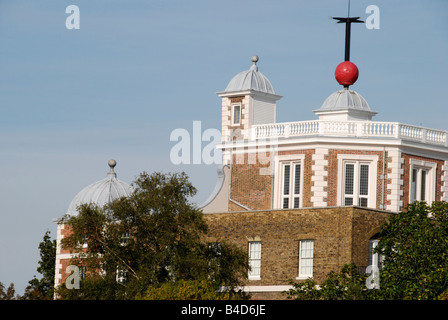 Osservatorio Reale di Greenwich Londra Inghilterra Foto Stock