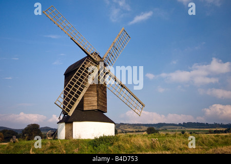 Post pitstone Windmill risale al 1627 - la più antica del Regno Unito Foto Stock