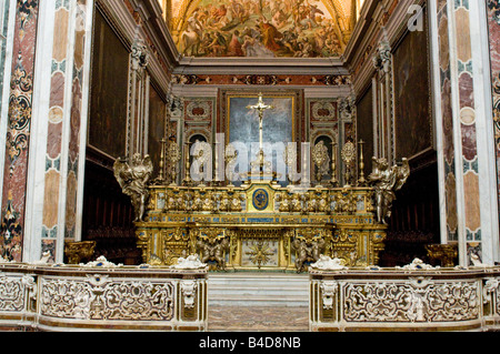 Modificare nella cappella del Museo e la Certosa di San Martino Foto Stock