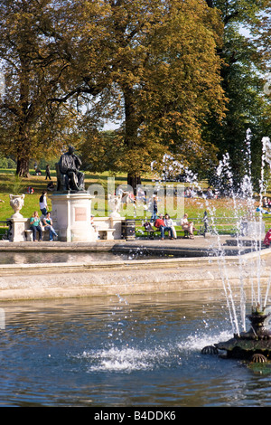 'Giardini Italiani di Hyde Park Londra Regno Unito Foto Stock