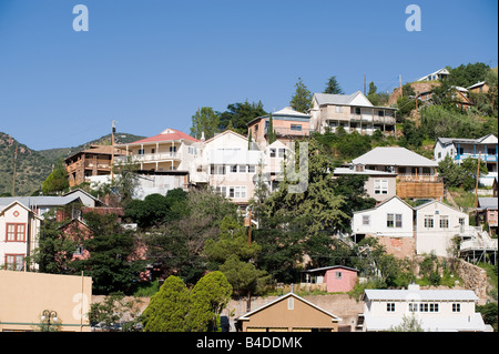 Bisbee Arizona, un ex città mineraria (rame) che rimbalza come un artista della comunità Foto Stock