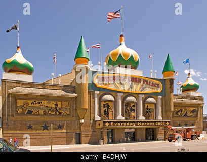 Corn Palace, Mitchell South Dakota USA Foto Stock