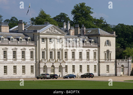 Woburn Abbey aspetto palladiane da Henry Flitcroft 1747 Bedfordshire Regno Unito Regno Unito Foto Stock