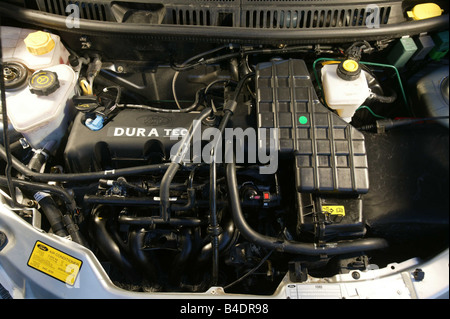 Auto Ford Ka, Miniapprox.s, modello anno 2002-, argento, visualizzare nel vano motore, motore, tecnica/accessorio, accessori Foto Stock
