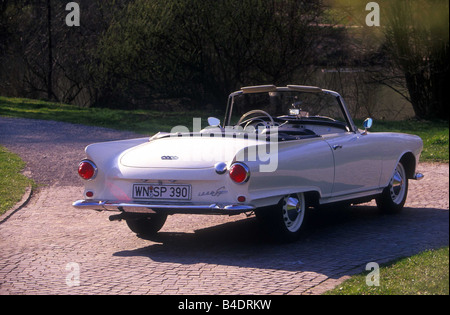 Auto, Auto Union 1000 SP, Roadster, cabriolet, anno modello 1958-1965, Vintage circa, anni cinquanta, sessanta, Baur corpo vettura, adattamento o Foto Stock