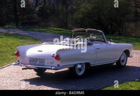 Auto, Auto Union 1000 SP, Roadster, cabriolet, anno modello 1958-1965, Vintage circa, anni cinquanta, sessanta, Baur corpo vettura, adattamento o Foto Stock