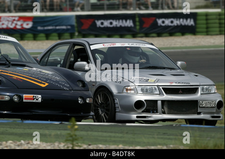 Auto, sport del motore, Tuner Grand Prix 2003, Guida , Hockenheimer Motodrom, avviare il n. 59, DP Mitsubishi Evo VI, 5. Rank Foto Stock