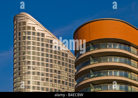 Torre di Ontario e New Providence Wharf, London Foto Stock