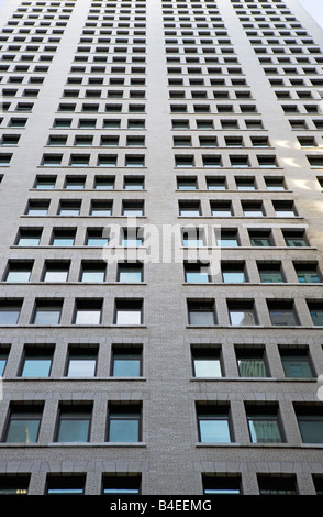 Edificio, città, esterno, facciata, in una fila, grattacielo, WINDOWS, finestra, scena urbana, Architettura residenziale, commerciale, con Foto Stock