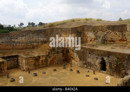 Il primo secolo d.c. tomba - Tumba de Sevilia nella necropoli romana, Carmona, Spagna Foto Stock