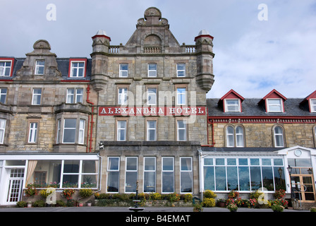 Il 3 Stelle Hotel Alexandra Corran Esplanade Oban Gateway per le isole Argyll ovest della costa occidentale della Scozia UK Foto Stock