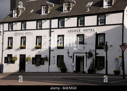 The George Hotel Main Street, Inveraray Foto Stock