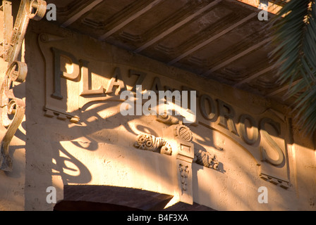 Plaza de Toros Palma Mallorca Spagna Il bullring facciata Foto Stock