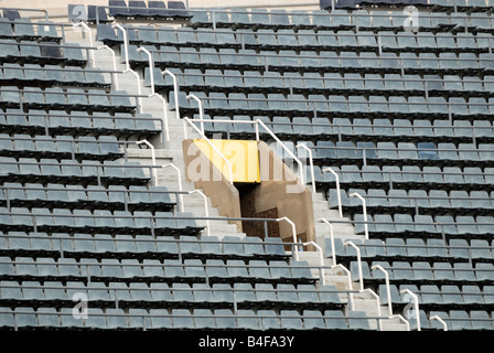 I posti vuoti in un Stadium Foto Stock