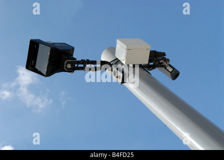 Televisivi a circuito chiuso tvcc, Sorveglianza Foto Stock