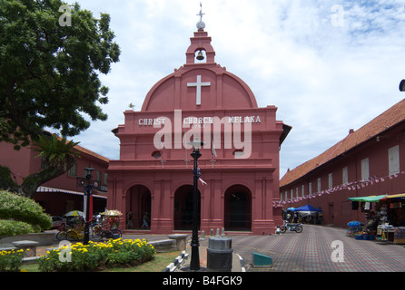 La Chiesa di Cristo Melaka Foto Stock