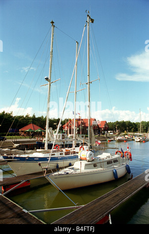 Marina in Leba, Polonia Foto Stock