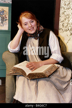 Sally Ann Matthews attrice che ha recitato in Coronation Street come Jenny Bradley è ora il protagonista di un nuovo ruolo presso il Teatro di Polka Foto Stock