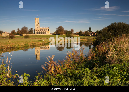 St Marys Chiesa, Fotheringhay, Northamptonshire, England, Regno Unito Foto Stock