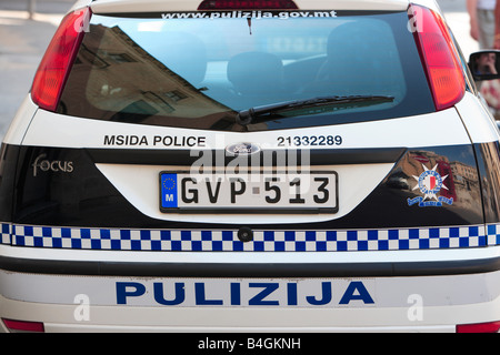 Auto della Polizia, Malta Foto Stock