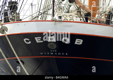 Sedov, nave a vela Foto Stock