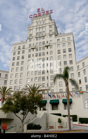 L'ex El Cortez Hotel è ora un edificio condominiale nel centro cittadino di San Diego California USA Foto Stock