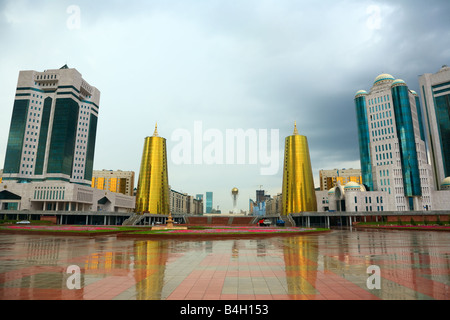 Astana capitale della Repubblica del Kazakistan Foto Stock