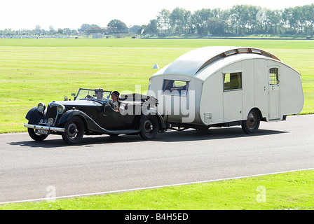 Riley Wincherster Caravan Foto Stock