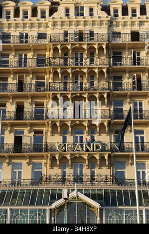 Il Grand Hotel, Brighton. Foto Stock