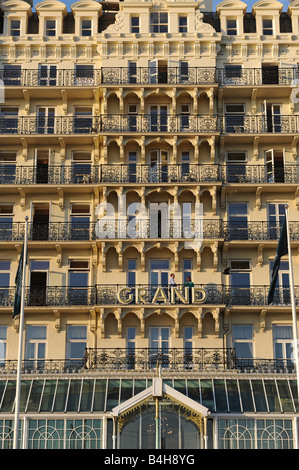 Il Grand Hotel, Brighton. Foto Stock