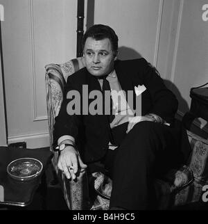 Asta di attore Steiger a Londra Dicembre 1956 Foto Stock