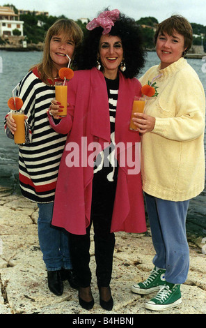 Lesley Joseph uccelli di una piuma attrice Foto Stock