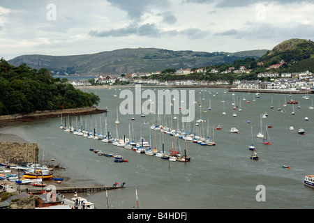 Conwy in Galles del Nord Foto Stock