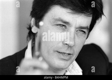 Alain Delon Maggio 1983 attore francese Foto Stock