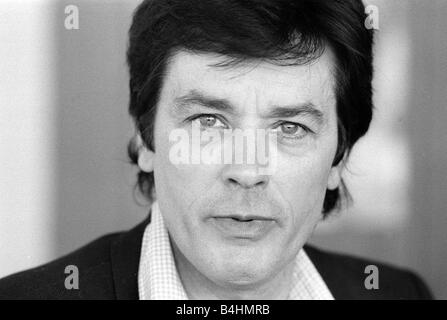 Alain Delon Maggio 1983 attore francese Foto Stock