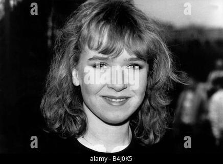 Susan Tully Eastenders attrice gioca Michelle Fowler Agosto 1989 Foto Stock