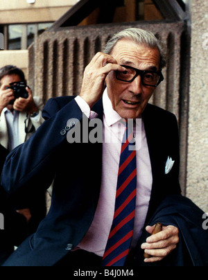 Eric Sykes comico Agosto 1989 Foto Stock