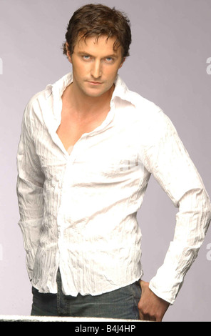 Richard Armitage Agosto 2002 attore piedi freddi attore Studio Foto Stock