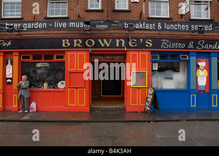 Il Bar Bistro Moate Westmeath, Irlanda Foto Stock