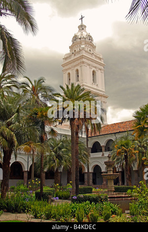 Chiesa di Santo Domingo a Quito, Ecuador. Foto Stock