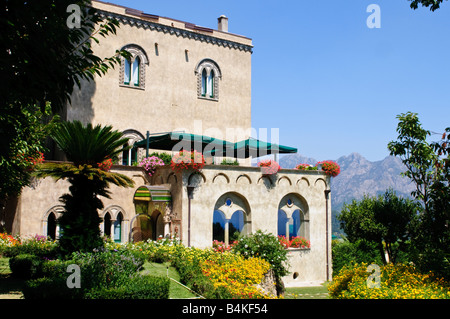 Ingresso Hotel a Villa Cimbrone Foto Stock