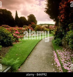 Regno Unito Inghilterra Staffordshire Biddulph Grange Gardens tarda primavera estate precoce National Trust Foto Stock