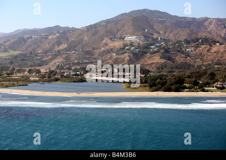 Malibu ingresso di marea Foto Stock